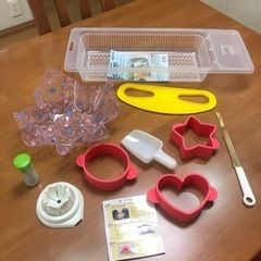 ★【お取引決定】水切りカゴ　ゆで卵切り　シリコン型など