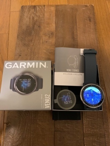 Garmin venu2 ブルー　使用少ない7ヶ月