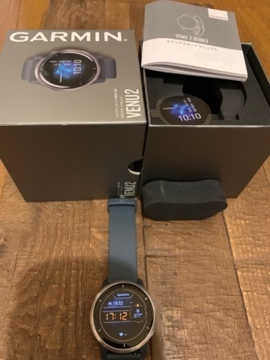 Garmin venu2 ブルー　使用少ない7ヶ月