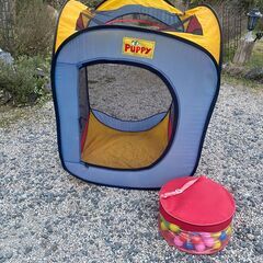 【99】中古　PUPPY　パピー　ボールハウス　ボールテント　カ...