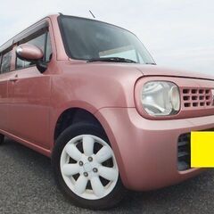 ツートン　ラパン　８万㌔台　車検２年付　修復歴無し　プッシュスタート　