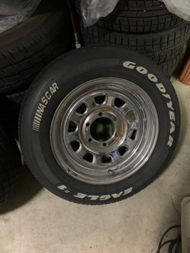 ハイエース用　６穴　デイトナ16インチ　ナスカー　４本