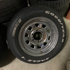 ハイエース用　６穴　デイトナ16インチ　ナスカー　４本