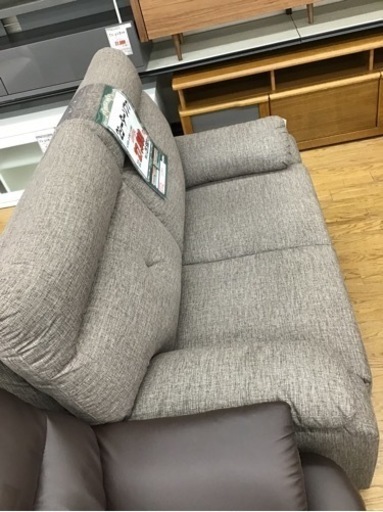 KP-27【ご来店頂ける方限定】2シーターソファ　グレー