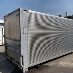 ‼️格安‼️ No.597 アルミバン 2ｔ 車  アルミ 箱 バイク 倉庫 トラック コンテナ 米 保管庫 物置 DIY 格安‼️ No.597 アルミバン 2t 車 アルミ 箱 バイク 倉庫 トラック