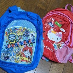 キティちゃんリュック/妖怪ウォッチリュック