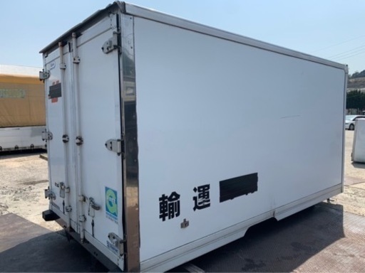 No.600 保冷バン 2ｔ 車  アルミ 箱 バイク 倉庫 トラック コンテナ 米 保管庫 物置 DIY