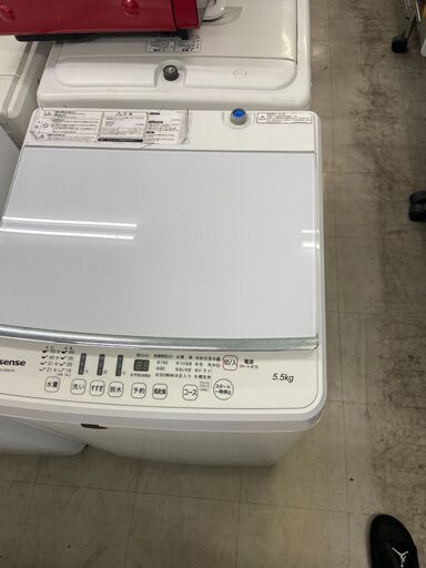 リサイクルショップどりーむ荒田店　1566　洗濯機　ハイセンス　5.5ｋ　錆びあり