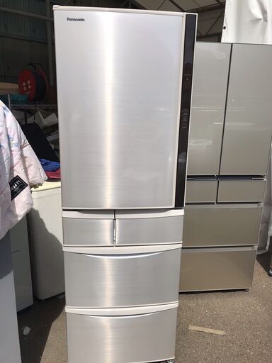 程度良好！！！　エコナビ搭載！！！　パナソニック５ドア冷蔵庫（４１２リッター）　６９，９８０円（税込み）