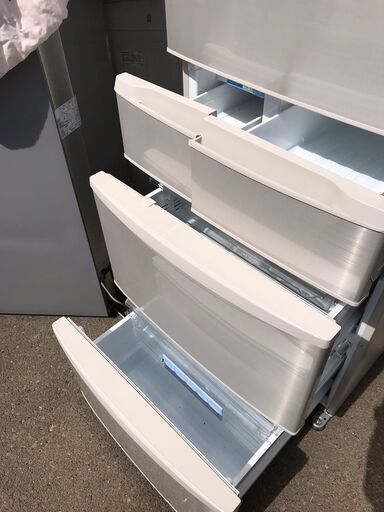 程度良好！！！　エコナビ搭載！！！　パナソニック５ドア冷蔵庫（４１２リッター）　６９，９８０円（税込み）