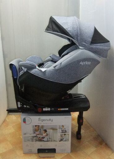 綺麗/クルリラ/新生児～４歳頃/ISO FIX対応/回転/日除け/２０１９年購入/洗濯済み