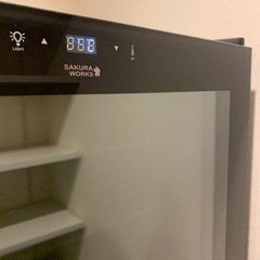 中古ワインセラー使用1年弱、103本収納可☆SAKURA WORKS SB103