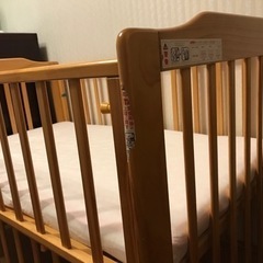【受け渡し者決定しました】 KATOJIベビーベッドの画像