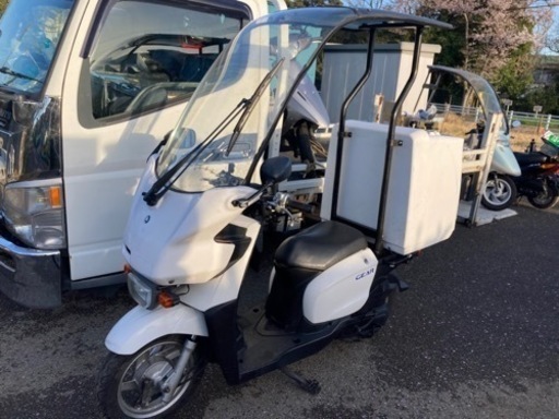 ヤマハ ギア y'sルーフキット付き 梅雨でも濡れない