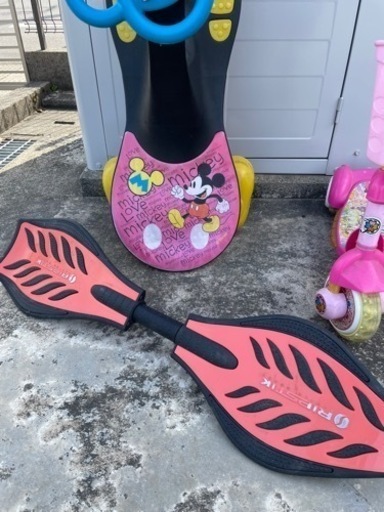 外遊び　乗用玩具　セット