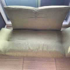 「きりちゃん様分」2人用ソファー　ニトリの画像