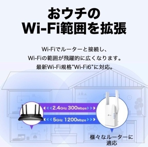 wifi  6 中継機　