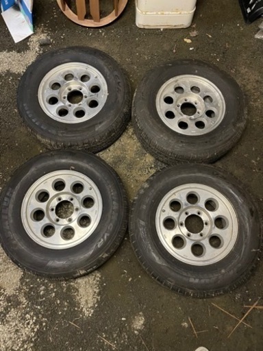 夏タイヤ　245/70R16 タイヤ社外ホイールセット　値下げ！