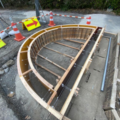 型枠大工　くさび式足場　現場作業員