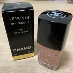 シャネル　ヴェルニ　ロング　トゥニュ　521-ローズ　カシェ