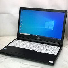 Win11 快速PC ノートパソコン FUJITSU A576 10キー有 P247