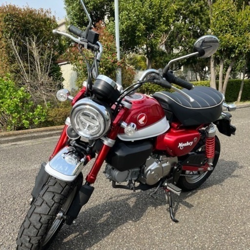神奈川 ホンダ JB02モンキー125 ABS 4速 約4千キロ ワンオーナー ドノーマル 19年式