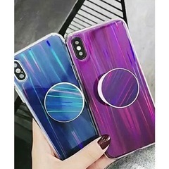 新品未使用　落下防止フック付きiPhoneケース　iPhoneX / iPhoneXSの画像