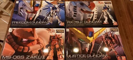 RGガンプラ 4個セット