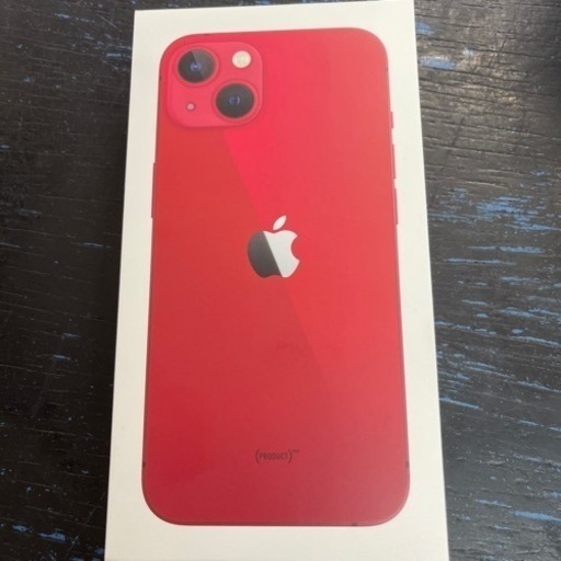 【SIMフリー】新品 未使用 iPhone13 128GB 赤 RED MLNF3J/A A2631 ◯判定 SIMフリー 2022/04/06