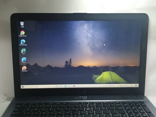 ASUS　A541N カッコイイPC　SSD カメラ WIN10 Office