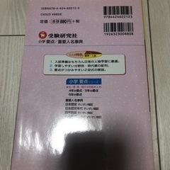 小学要点/重要人名事典 ワイド版の画像