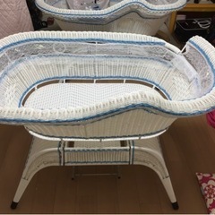 最終値下げ…美品ゆりかごベビーベッド