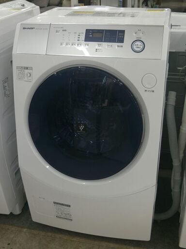SHARP（シャープ）★ドラム式洗濯乾燥機★洗濯10kg 乾燥6kg★ES-H10D-WL★2020年製