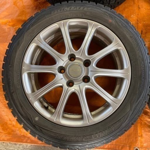 ?205/55R16 9分山スタッドレスタイヤ、アルミセット