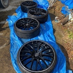 ホイール4本 RAYS HOMURA 22x9 J 38