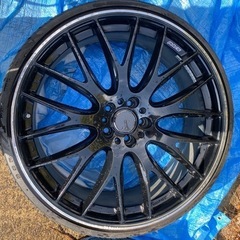 ホイール4本 RAYS HOMURA 22x9 J 38