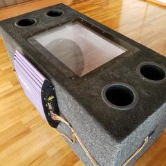 ウーハー&200Wアンプの画像