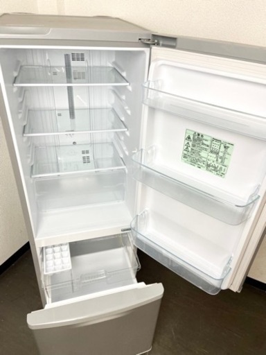 激安‼️スタイリッシュ 16年製 168L Panasonic2ドア冷蔵庫NR-B178W-S?