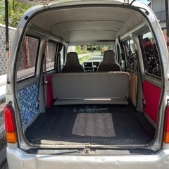 平成14年 サンバー バン VB TV1 シルバー 2WD MT AC 走行10.1万キロ 車検対応可の画像