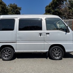 平成14年 サンバー バン VB TV1 シルバー 2WD MT AC 走行10.1万キロ 車検対応可の画像