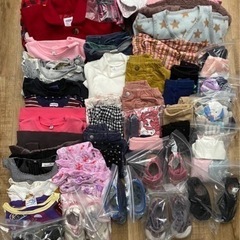【決まりました！】女の子用子供服、靴のセットです！550円です！