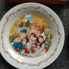 決定。非売品世界名作劇場皿×3さしあげますの画像