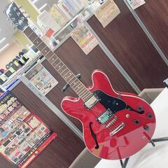 トニースミス　エレアコギター　ワインレッド