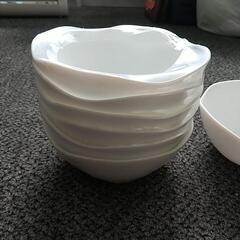 決定しました。白い皿×9枚 さしあげますの画像