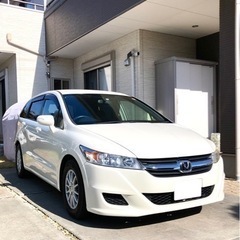 ホンダ　ストリーム　7人乗り　HDDナビ　ETC   バックカメ...