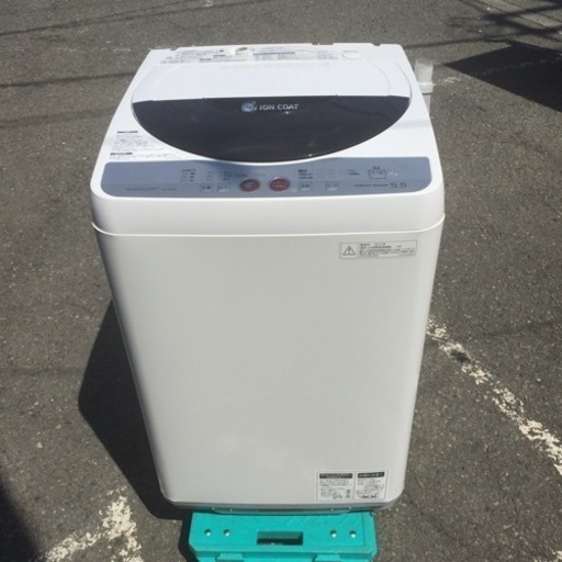 ★特価★SHARP 全自動洗濯機 ES-GE55K 5.5kg 動作確認済  2010年製