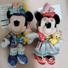 【新品未使用】ディズニーうさぴよワイドバスタオル＆ぬいばセットの画像
