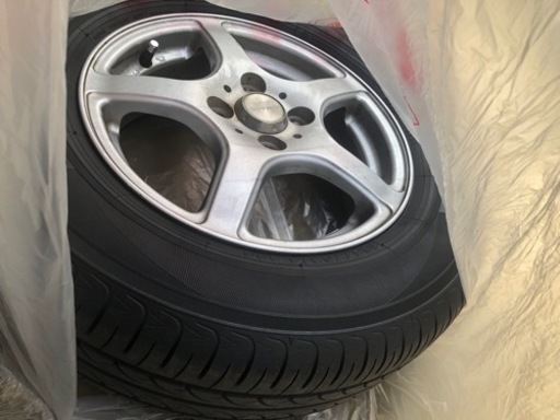説明欄必読　値下げは相談にて　ホイール＆夏タイヤ185/70R14 4本セット