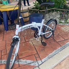 折りたたみ自転車の画像