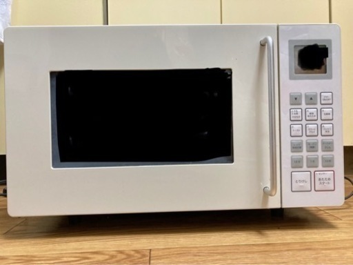 電子レンジ　決まりました